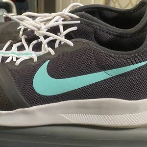 Grey &Teal Nike shoe